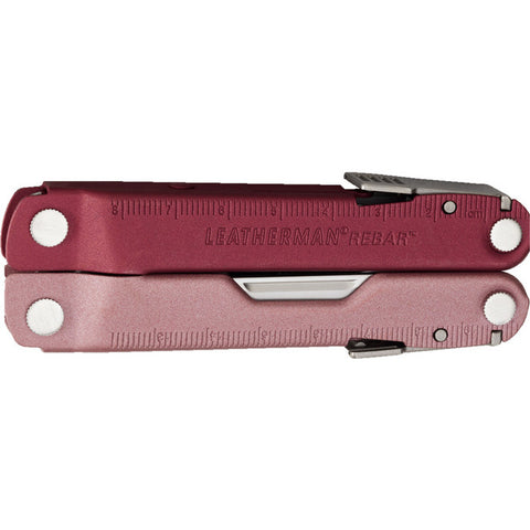 Leatherman Rebar Standard Heathered Cranberry – multiverktyg
