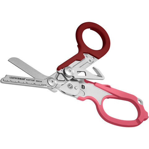 Leatherman Raptor Rescue Raspberry Rose – räddningssax