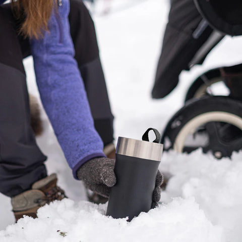 Slurken Vacuum mug 0.4L Black