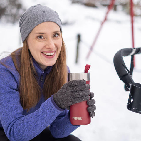 Slurken Vacuum mug 0.4L Red