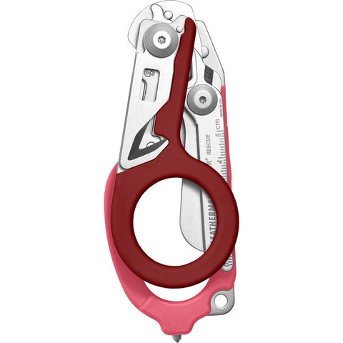 Leatherman Raptor Rescue Raspberry Rose – räddningssax