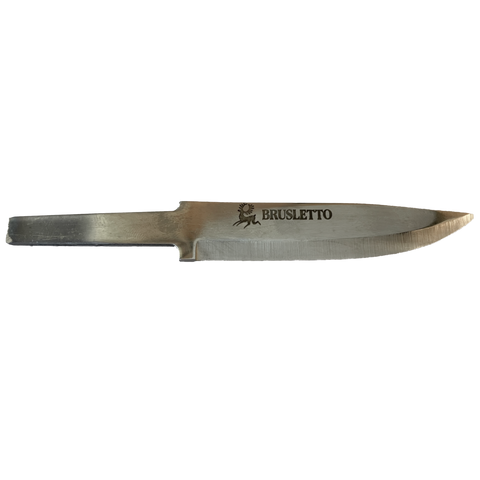 Brusletto Knivblad Kolstål 8 cm – löst knivblad