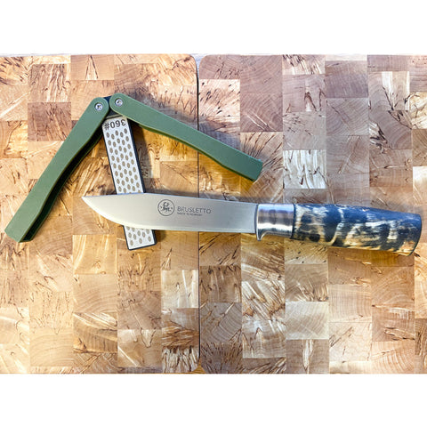 Brusletto Outdoor – fällbart diamantbryne