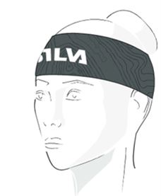 Running Headband grey