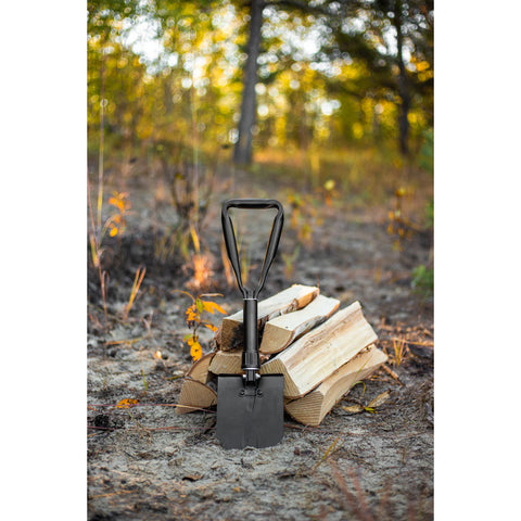 Fällbar spade