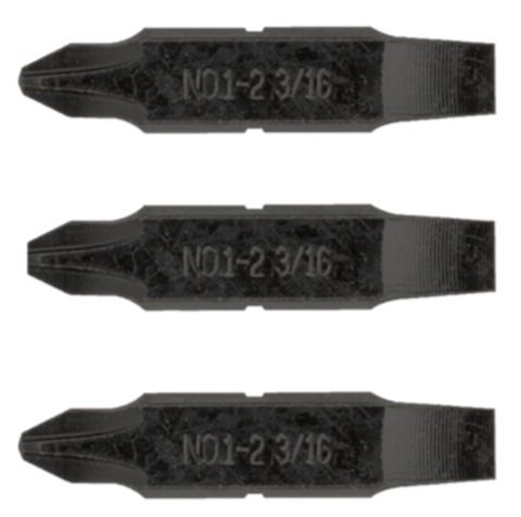 Leatherman Bit Phillips 1-2 & 3/16" 3-pack – reservbits