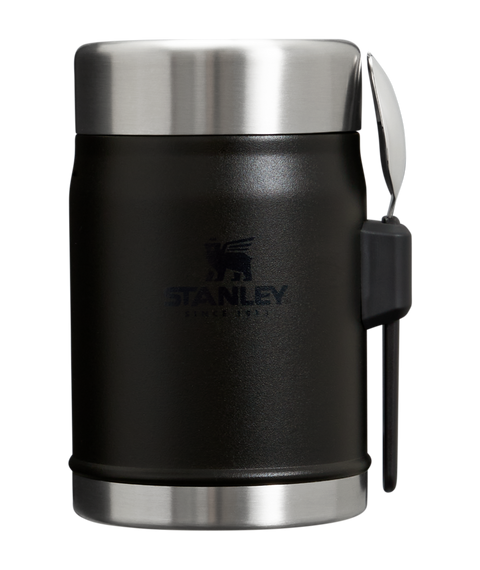 Stanley Legendary Classic Food Jar + Spork 0,4 L Black 2.0